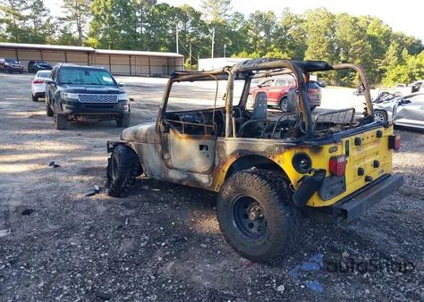 2002 Jeep Wrangler Se from USA, damaged, VIN 1J4FA29PX2P716508